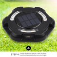 thumbnail image 1 of Waterproof Solar Ground Lights Smart Solar Powered Ground Lights 600mAh Solar Lights IP65 Solar Disk Lights Portable Solar Garden Lights, 1 of 9