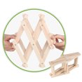 thumbnail image 4 of Porte-vin Pliable en Bois Créatif Support de Rangement pour Vin pour la Maison, 4 of 8