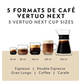thumbnail image 3 of Nespresso VertuoNext with Aeroccino | Chrome, 3 of 4
