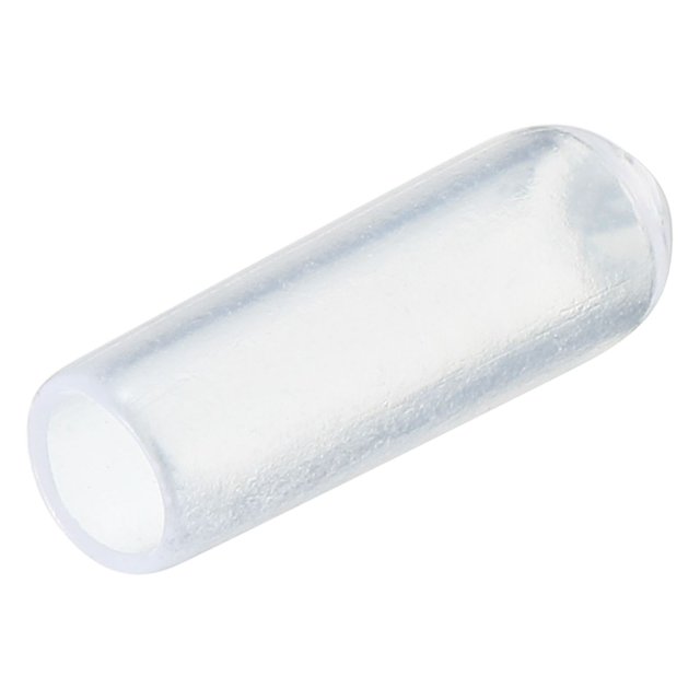 Uxcell Rubber End Caps Vinyl Round End Cap Cover Screw Thread Protectors for Screw 200Pcs Clear 4mm