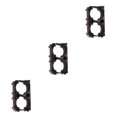 thumbnail image 2 of maskred Rechargeable Battery Holder Battery Cells Combined Frame ABS Plastic Bracket Stand 18650mAh 2 link 3Set, 2 of 6