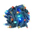thumbnail image 1 of Novelty Lights 50 Light LED Twinkle Christmas LED Mini Light Set, Multi, Green Wire, 25 Feet, 1 of 6