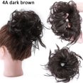 thumbnail image 2 of Chignon Synthétique Désordonné Pièce de Cheveux Ondulée Bouclée Élastique Chignon Épais pour Femmes Filles, 2 of 7