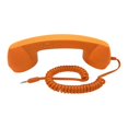 thumbnail image 1 of Retro Telephone Handset 3.5mm Classic for Mobile Phones Orange, 1 of 8