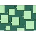 thumbnail image 1 of Ahgly Company Machine Washable Indoor Rectangle Transitional Light Green Area Rugs, 4' x 6', 1 of 7