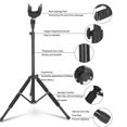 thumbnail image 3 of Guitar Stand Holder, High Strength Non Slip Self Locking Guitar Floor Stand  For Ukulele, 3 of 8