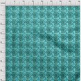 thumbnail image 3 of oneOone Silk Tabby Fabric Leaves & Floral Block Decor Fabric Printed BTY 42 Inch Wide, 3 of 4