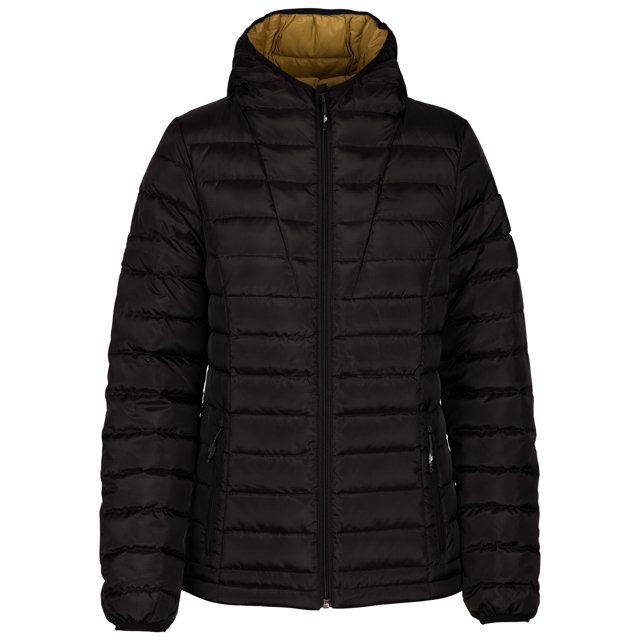 Trespass Veste en Duvet Rembourrée pour Femmes avec Tissu Ripstop et Capuche Bartush