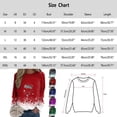 thumbnail image 4 of Kcodviy Chandails en Molleton Amples de Noël pour Femmes Imprimé Col Rond Chandail en Molleton Cactus Chandails à Capuchon Femmes Col Rond Ajusté Chandail Décontracté Manches Longues Chemises d'Entraînement Blouse Ample, 4 of 5