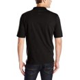 thumbnail image 2 of Hanes Mens FreshIQ X-Temp Polo, L, Black, 2 of 2