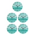 thumbnail image 2 of mmirethe Unique Style Round Wall Clock Timeless For Any Space Durable Construction Decorative Wall Clock As Shown type 8 5Set, 2 of 6