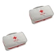 thumbnail image 2 of jesticaly Emergency Storage Bags Hiking Pills Cotton Swab Organizer Cases Carrying Case Grey 2Set, 2 of 6