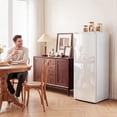 thumbnail image 2 of HOMCOM 7.0 Cu.Ft Upright Freezer, Compact Stand Up Freezer for Home, White, 2 of 10