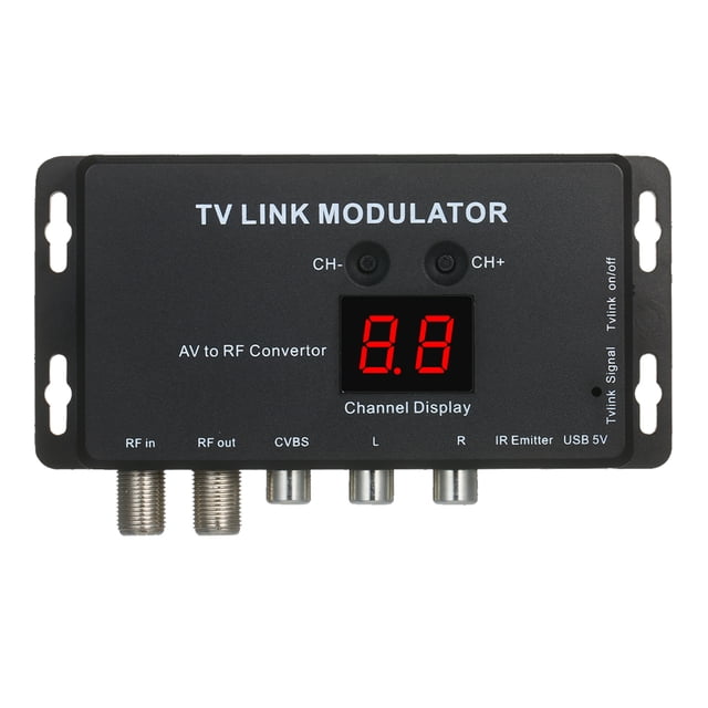 Amdohai TVLINK Modulator AV to RF Convertor & IR Extender RF Modulator