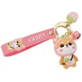thumbnail image 4 of Cute Keychain Gift Kawaii Backpack Charm Cartoon Animal Keychain Car Key Ring, 4 of 9