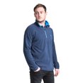 thumbnail image 3 of Trespass Mens 1/2 Zip Microfleece Blackford Navy in Size - S, 3 of 5