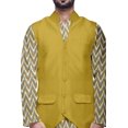 thumbnail image 4 of Atasi Ensemble Kurta Pyjama Imprimé Veste Col Mandarin Chemise Ethnique Traditionnelle, 4 of 5