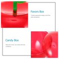thumbnail image 3 of MesaSe 10 Pcs Christmas Apple Box Containers With Lids Candy Cases Clear Favors Decorate Boxes, 3 of 6