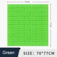 thumbnail image 2 of Gray 70x77cm PE Foam Self Adhesive 3D Wall Stickers Wallpaper, 2 of 7
