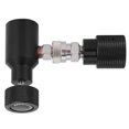 thumbnail image 2 of Co2 Adapter Cylinder Refill Adapter Co2 Refill Connector Co2 Cylinder Fittings CO2 Refill Adapter Aluminum Cylinder Connector ASA With G1/2-14 Soda Accessory Black, 2 of 8