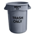 thumbnail image 1 of Rubbermaid RCP263294GRA Brute Contenant à Déchets, Gris - 32 gal, 1 of 1