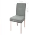 thumbnail image 2 of Labymos Housse de Chaise Simple Siège et Repose-Pieds en un Demi-Ensemble m Housse de Protection pour Chaise, 2 of 8