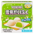 thumbnail image 2 of Thé vert Lotte Mochi Mochi (gâteau de riz) rempli de glace au thé vert, 2 of 12