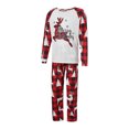 thumbnail image 3 of Diconna Ensemble de Pyjamas de Noël de la Famille Ensemble Imprimé Pyjamas de Bande Dessinée Correspondant Ensemble de Pyjamas de Fête de Famille de Noël, 3 of 9