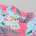 thumbnail image 4 of Zwiiyzr 2025 Maillot de Bain 2 Pcs pour Filles Enfants Imprimé Floral Haut Maillot Dermoprotecteur à Manches Longues et Pantalon Long avec Jupe Combinaison anti-UV Maillot de Bain de Plage 3-11 Ans Rouge Melon D\'eau, 4 of 7