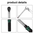 thumbnail image 3 of Labymos 2-24N.m 1/4 Inch Drive 21 PCS Preset Torque Wrench Bits Set Quick Release Mini, 3 of 8
