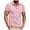 Rose, variante sur Liquidation d'Économies d'Été! T-Shirt à Boutons Uni Décontracté pour Homme, Haut à Manches Courtes avec Col pour le Gym, la Randonnée Ou le Quotidien Décontracté Liquidation Ventes Aujourd'hui Aubaines Prime