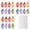 Couleur C, variante sur Iumwxz Ampoule Réfléchissante Amusante Aimant Décorations Autocollant Réfléchissant Grade Haute Visibilité Déco Maison Couleur Plastique Rabais Aujourd'hui