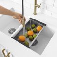 thumbnail image 2 of 15 3/8 Stainless Steel Workstation Colander, 2 of 8
