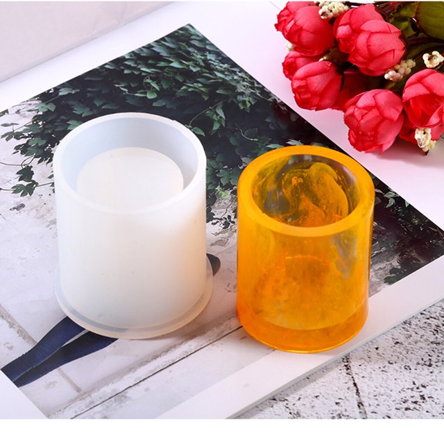 Silicone Mold Pen Container Cube Cylinder Storage cube mold Holder Epoxy Resin Moulds Handmade DIY Supplies