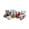 thumbnail image 1 of International Rooster Meadow Ensemble de Vaisselle Certifié de 16 Pcs, Service pour 4, Multicolore, 1 of 6