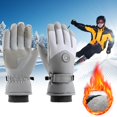 thumbnail image 1 of Winter Gloves Women Men Ski Gloves Thermal Warm Windproof Rainproof Cold Proof Ski Riding Warm Gloves Perfect for Cycling Running Hiking Freezer Work and Daily Activities, 1 of 4
