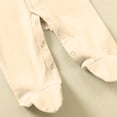 thumbnail image 4 of Yuyuzo Baby Pajamas Rompers Spring Fall Long Sleeve Footie Pjs Jumpsuit Onesie Infant Zipper Sleepwear, 4 of 7