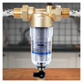 thumbnail image 2 of Préfiltre de Filtration Haute Efficacité 40 m Eau du Robinet Ménage Toute la Maison Central 3 T Grand Débit Tuyau Lavage à Rétrofriction Filtre en Laiton, 2 of 7