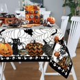 thumbnail image 3 of Square Halloween Tablecloth 60 Inch, Halloween Spider Web Tablecloth Square, Halloween Table Cloths Square, Halloween Square Table Cloth Decor, 3 of 5