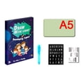 thumbnail image 1 of VONKY Children Sketch Board with Luminescent Coating Painting Board Educational Drawing Tool Set A5, 1 of 8