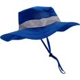 thumbnail image 4 of Gilet Cargo pour Enfants avec Bretelles Réfléchissantes et Chapeau Seau avec Mentonnière - Bleu Foncé - TP, 4 of 5
