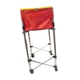 thumbnail image 1 of Wweixi Chariot de Balles de Tennis Contient 150 Balles de Tennis Chariot de Tennis Roues Amovibles Rouge avec Rouge 76-96 cm, 1 of 6