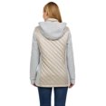 thumbnail image 2 of Swiss Tech Ladies Quilted Mixed Media Jacket, 2 of 5