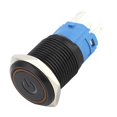 thumbnail image 1 of Noref 2PCS 16mm Self-locking Metal Switch With LED Lamp And, 1 of 8