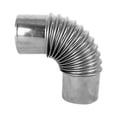 thumbnail image 1 of Réchauds de Chauffage de Camping Accessoire de Cheminée Tente Portable Poêles à Bois Cheminée Tube de Cheminée Courbé et Droit, 1 of 9