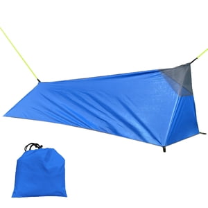 Yeacher Backpacking Tent Outdoor Camping Sleeping Bag Tent Lightweight Single Person Tent with Mosquito Net