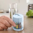 thumbnail image 4 of Meitianfacai Portable Packaging Dispenser Three Meals A Daymini Reminder Box, Blue, 4 of 9