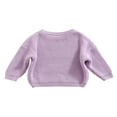 thumbnail image 2 of Toddler Boys Girls Knit Sweater Oversized Sweatshirt Fall Winter Pullover Tops, 2 of 6