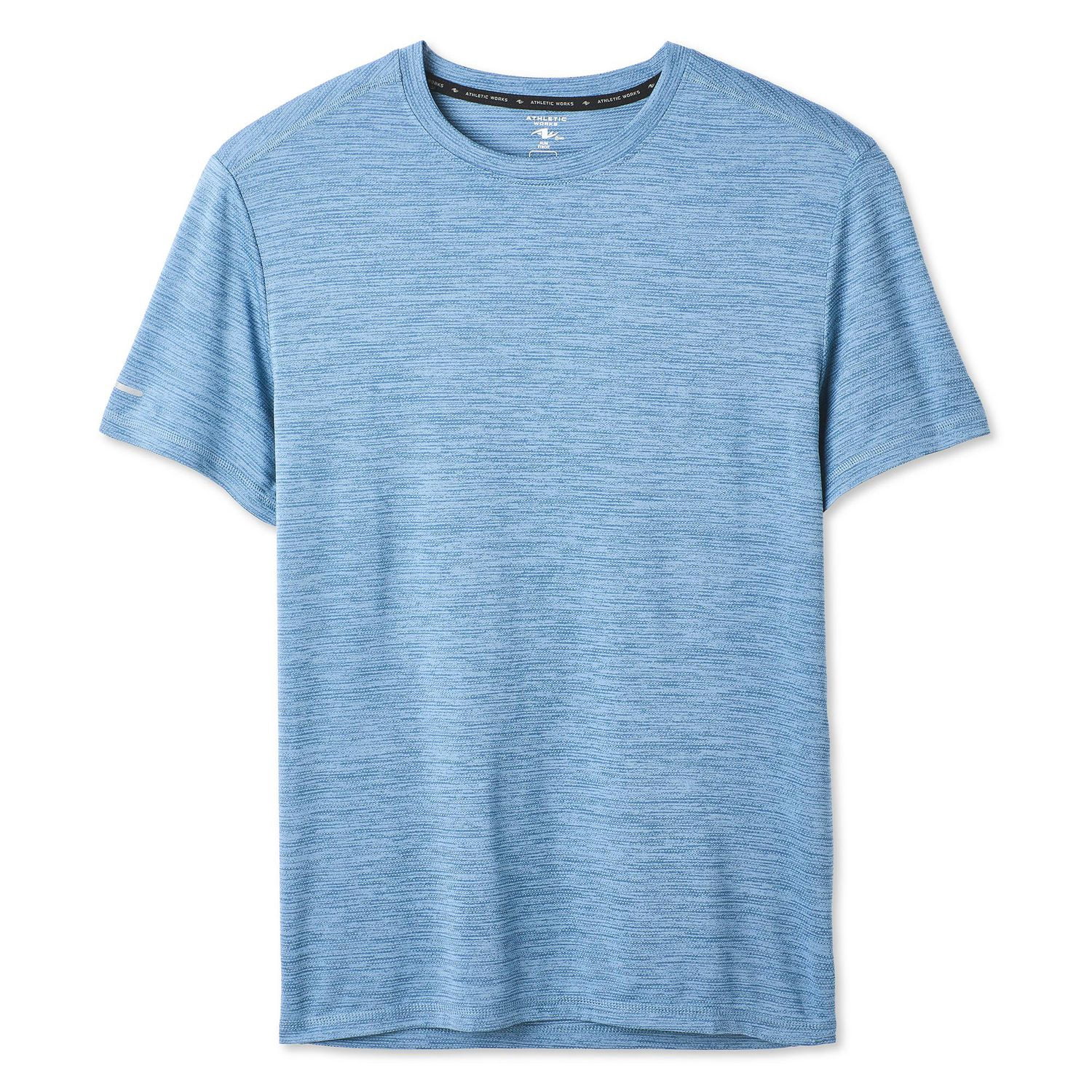 T-shirt à manches courtes et coupe étroite Athletic Works pour hommes