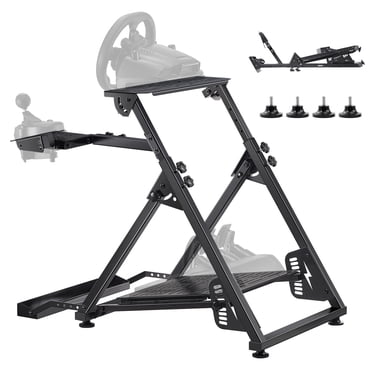 VEVOR Racing Wheel Stand Simulator Cockpit Foldable for Logitech G923 G920 G29 G27